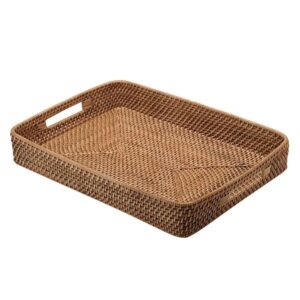 Bamboo Rectangle tray, size:-10"/14"