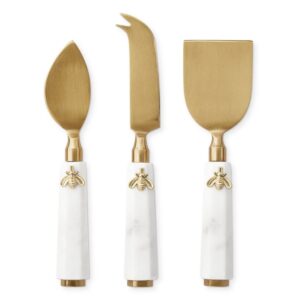 Brass cutlery set with stone handle, Size:-5″